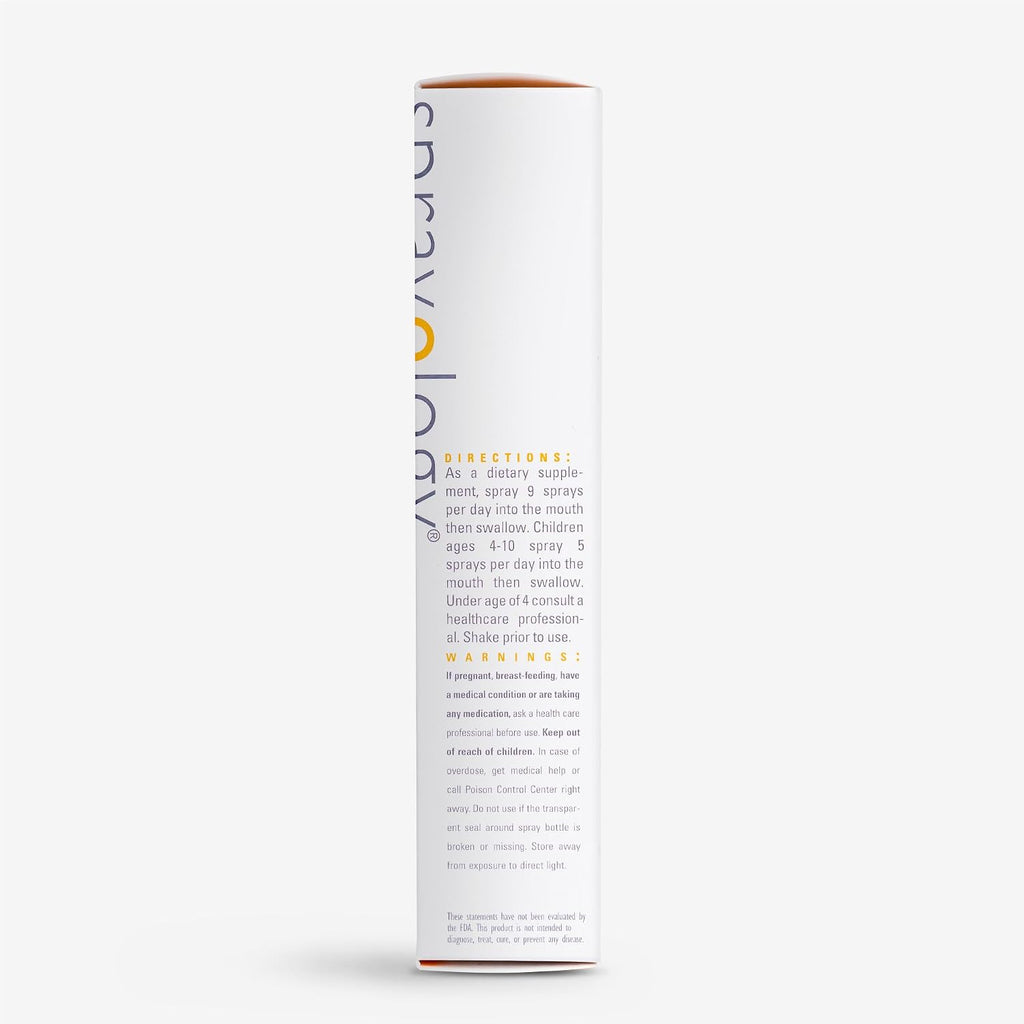 Sprayology EveryDay Energy – Spray Oral de Vitamina B12 y Folato – 50 ml (1.7 fl oz)