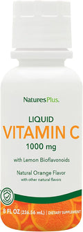 NaturesPlus Vitamin C Liquid 1000 mg with Lemon Bioflavonoids - 237 ml