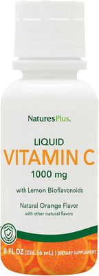 NaturesPlus Vitamin C Liquid 1000 mg with Lemon Bioflavonoids - 237 ml