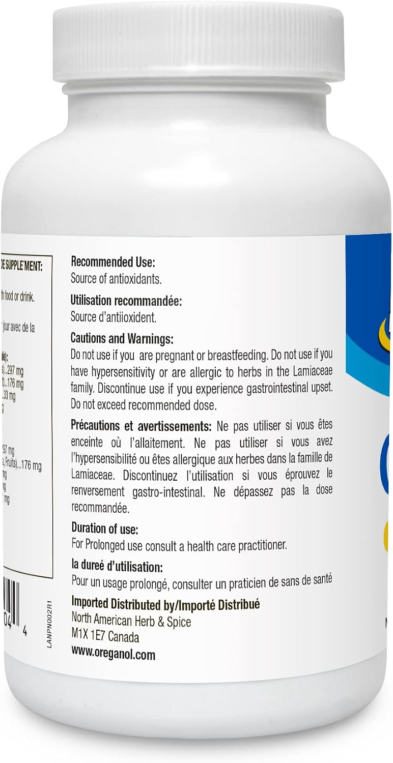OregaMax - 90 Cápsulas Vegetales - Suplemento de Aceite de Orégano Silvestre con Ajo y Cebolla