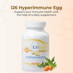 Youngevity i26® Cápsulas de Huevo Hiperinmune – Apoyo Inmunitario y Digestivo – 135 Cápsulas