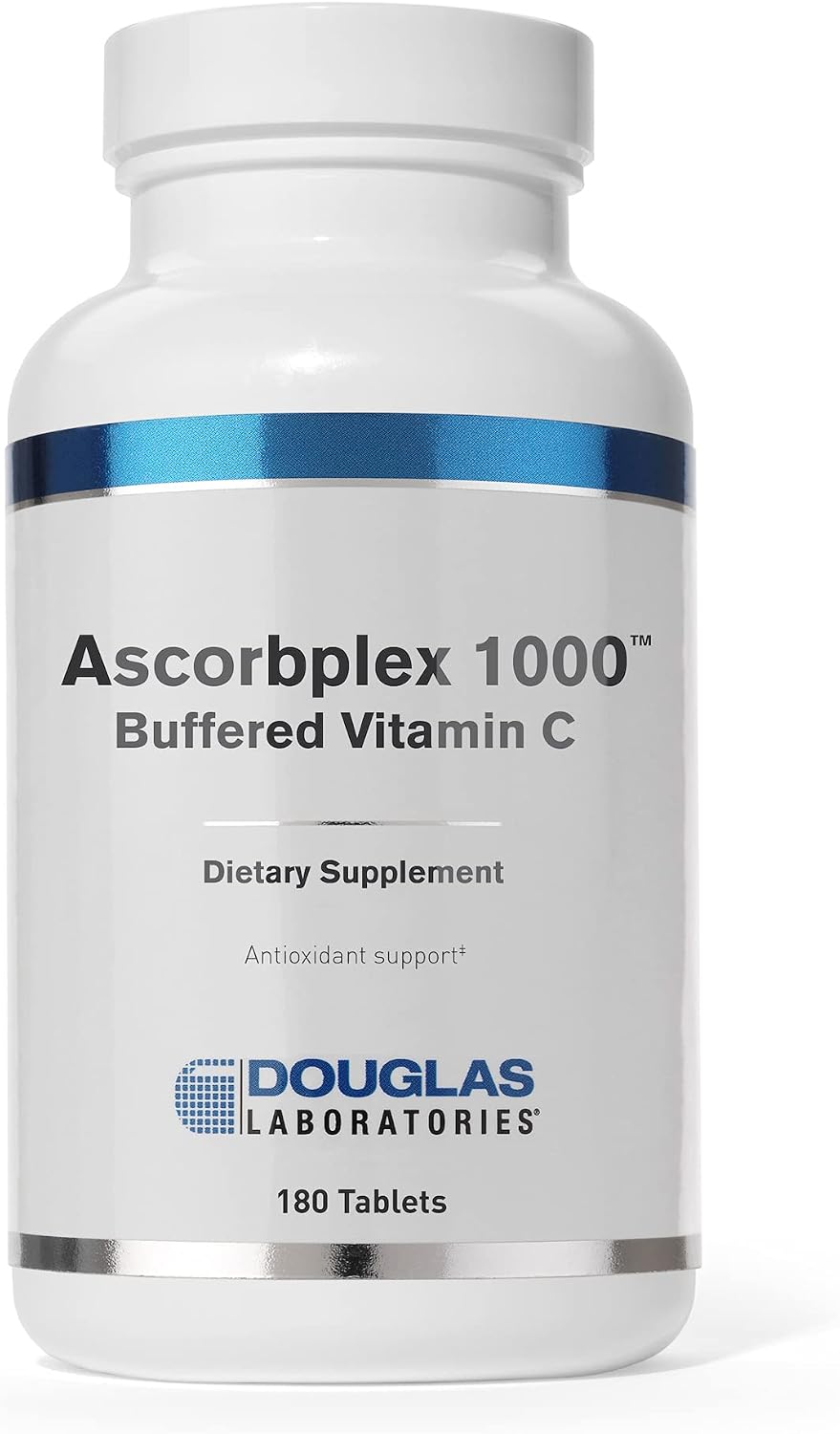 Ascorbplex 1000 | Vitamina C Tamponada con Calcio, Magnesio y Potasio | 180 Comprimidos