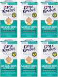 Little Remedies Gas Relief Drops, Natural Berry Flavor, Safe for Newborns, 1.0 fl oz (6-Pack)