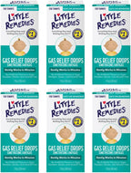Little Remedies Gas Relief Drops, Natural Berry Flavor, Safe for Newborns, 1.0 fl oz (6-Pack)
