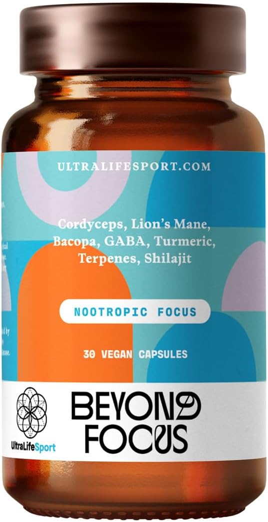 Beyond Focus Organic Mushroom Supplement - 30 Cápsulas
