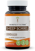 Secrets of the Tribe Acedera (Rumex Acetosella) 60 Cápsulas – Complemento para la Salud Digestiva