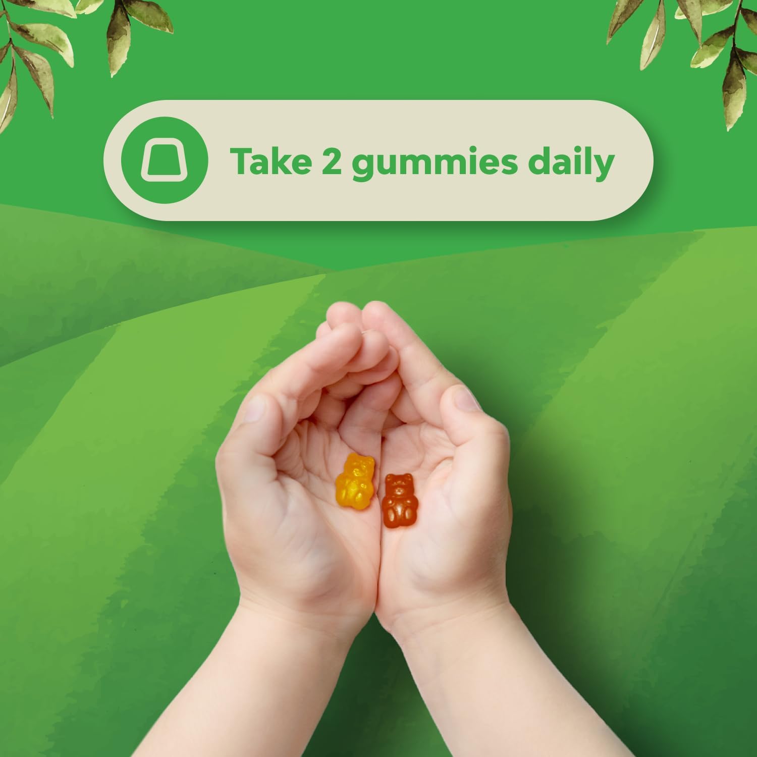 Natures Craft Gominolas Multivitamínicas para Niños - Vegano - 14 Vitaminas y Minerales Esenciales - 120 Unidades