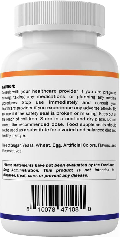 Vitamatic Benfotiamina 300 mg, 90 Cápsulas – Adultos mayores: Con la edad, la absorción de nutrientes puede – Image 8