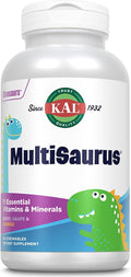 KAL MultiSaurus Multivitamínico Infantil - 180 Gomitas Dinosaurio con 11 Vitaminas y Minerales
