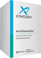 XYMOGEN ActivEssentials - Iron-Free Multivitamin with Omega-3 and Calcium - 60 Daily Packets