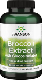 Swanson Brócoli con Glucosinolatos - 120 Cápsulas Veganas