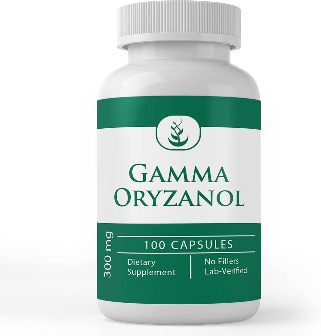 PURE ORIGINAL INGREDIENTS Gamma Oryzanol (100 Cápsulas) – Puro y Sin Aditivos