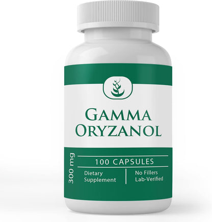 PURE ORIGINAL INGREDIENTS Gamma Oryzanol (100 Cápsulas) – Puro y Sin Aditivos – Image 1
