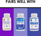 Genex Formulas Ácido Ursólico 300mg (180 Cápsulas) – Extracto de Romero, No-GMO, Sin Gluten, Vegetariano