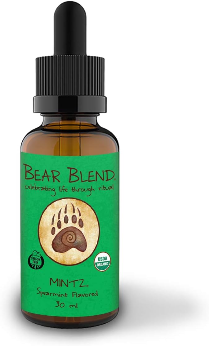 Bear Blend Liquid Herbz Mintz – Elixir Herbal de Hierbabuena, 30 ml