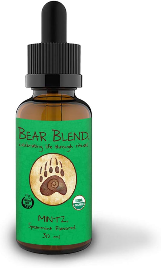 Bear Blend Liquid Herbz Mintz – Elixir Herbal de Hierbabuena, 30 ml