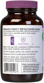 Bluebonnet Nutrition Vitamina C 1000 mg, 90 Cápsulas Vegetales