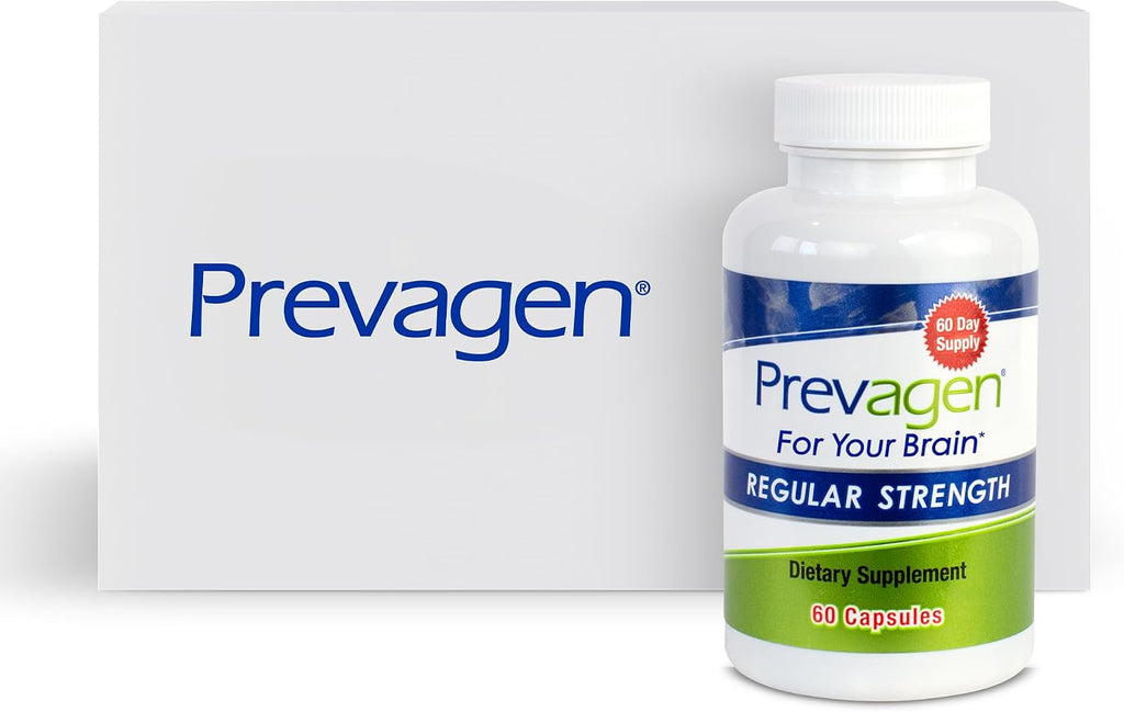 Prevagen Regular Strength - 60 Cápsulas (2 Meses de Suministro) | Suplemento para el Cerebro con Apoaequorina y Vitamina D3