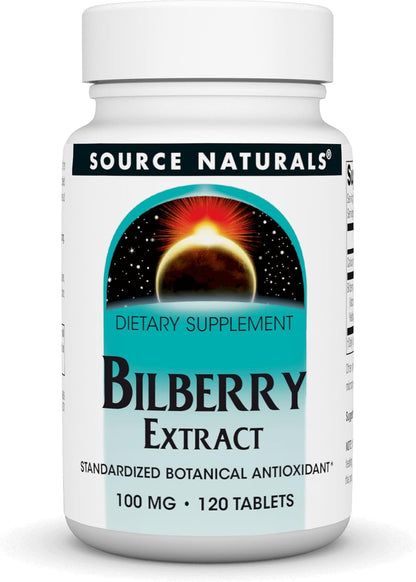 Source Naturals Extracto de Arándano Estandarizado - 100 mg, 120 Comprimidos – Image 1