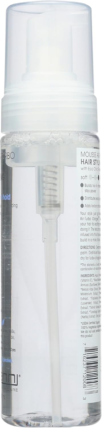Giovanni Air Turbo Charged Mousse Capilar Natural - 200 ml (Pack de 6)