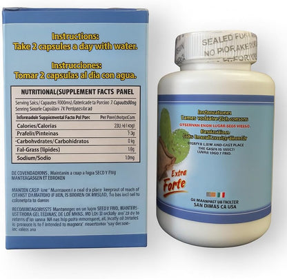 Wereke & Nopal Cápsulas – 60 Unidades (1000 mg cada una) – Complemento Herbal Natural – Mezcla Tradicional Mexicana – de – Image 9