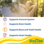 Greenfield Nutritions Vitamina D3 Halal 5000 IU - 120 Softgels de Gelatina de Res