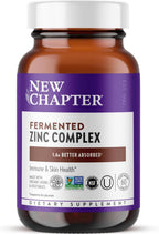 New Chapter Complejo de Zinc Fermentado con Cobre - 60 Tablets