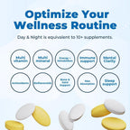 VitaMedica Multivitamínico Día y Noche | 30 Días