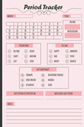 Period Tracker Journal: Diario de Ciclo Menstrual para Adolescentes
