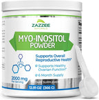 Zazzee Myo-Inositol en Polvo 100% Puro – 2000 mg por Ración, 183 Raciones (6 Meses)