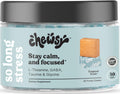 Chewsy So Long Stress – Gomitas calmantes con L-teanina, GABA, Glicina, Tirosina, Taurina y Magnesio – Sin OGM y gluten – Sabor tropical, 30 unidades