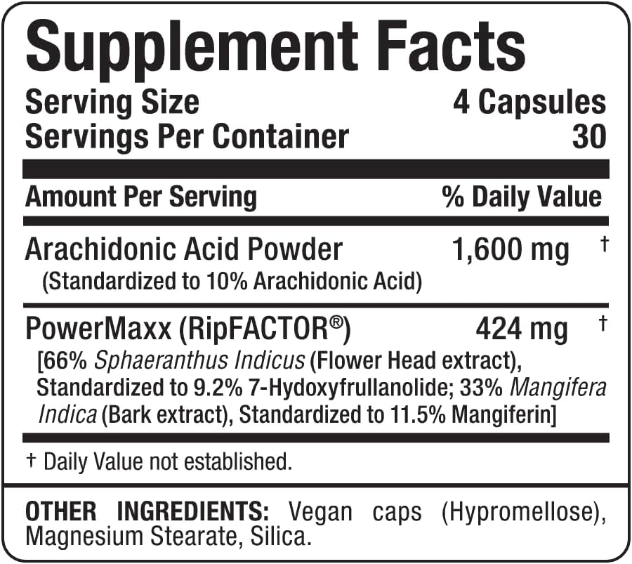ALLMAX Essentials Ácido Araquidónico+ - 120 Cápsulas
