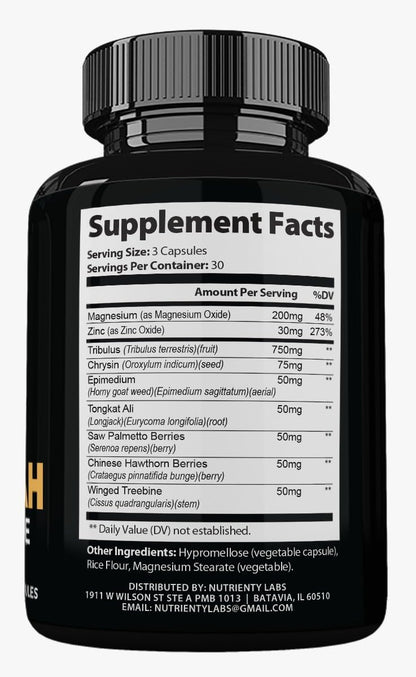 Zonata Savannah Black Surge Pills – – Contribuyen al funcionamiento normal del sistema inmunitario si contienen – Image 2