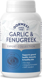 Dorwest Herbs Comprimidos de Ajo y Fenogreco para Perros y Gatos (500 Comprimidos)
