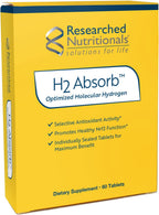 H2 Absorb Molecular Hydrogen Tablets - 60 Tabletas