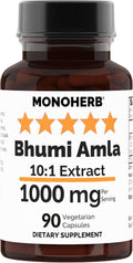 Bhumi Amla 10:1 Extracto - 1000 mg por ración (90 cápsulas)