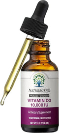 NatureGenX Vitamina D3 Líquida - 250 mcg - 30 ml - Vegano