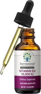 NatureGenX Vitamina D3 Líquida - 250 mcg - 30 ml - Vegano