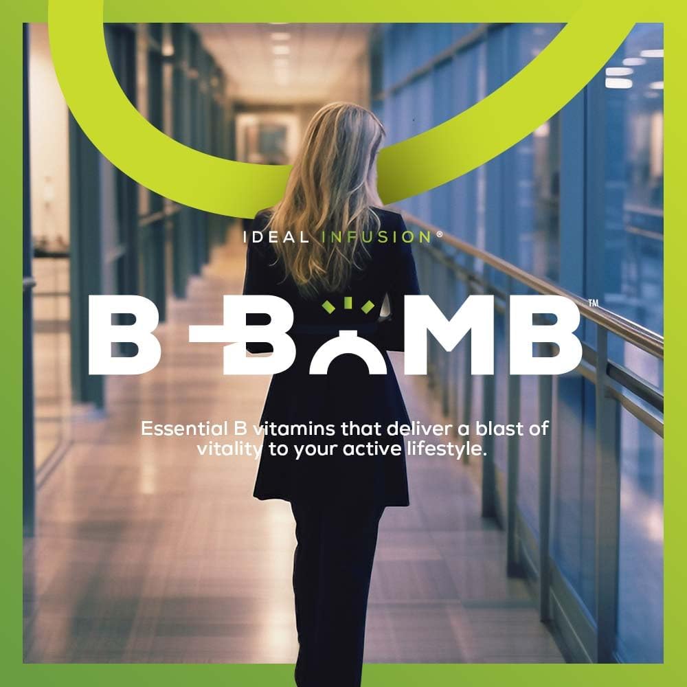 B-Bomb Vitamin B12 + B Complex Liquid Spray: Metilcobalamina con Adenosilcobalamina - Energía y Estado de Ánimo, Sin Azúcar, Vegano, Sabor Menta Orgánica