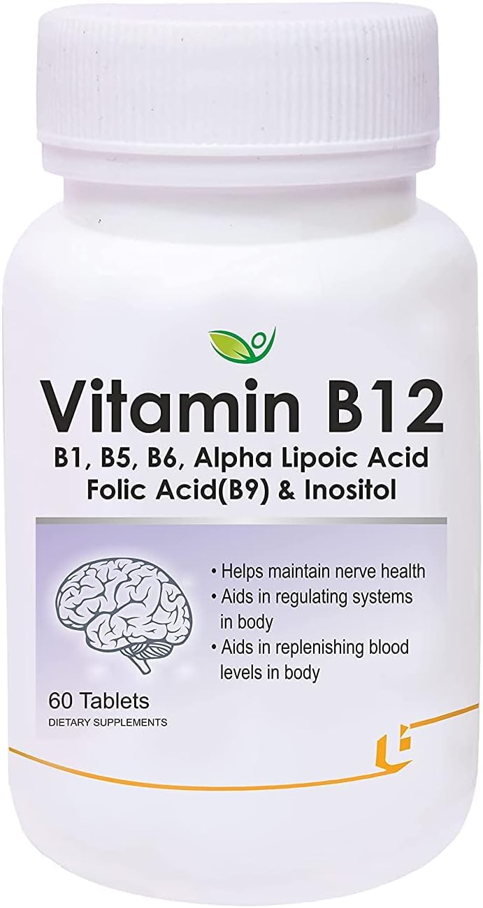 Verem Vitamina B12 Complejo con ALA e Inositol | 60 comprimidos