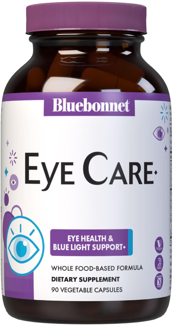 Bluebonnet Nutrition Targeted Choice Eye Care - 90 Cápsulas Vegetales - Protección Macular y Salud Ocular