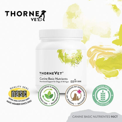 ThorneVET Canine Basic Nutrients – Suplemento Multivitamínico para Perros, 90 Masticables Blandos – Image 7