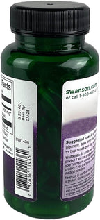 Swanson Catuaba Bark - Apoyo para la Resistencia y Vitalidad - Suplemento Herbario (60 Cápsulas, 465 mg)