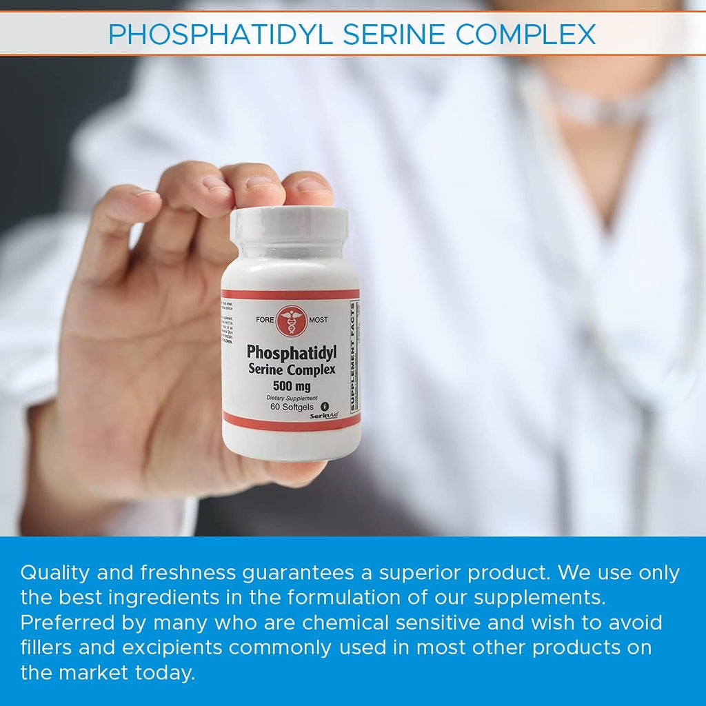 Holistic Health Complejo de Fosfatidilserina - 60 Cápsulas Blandas
