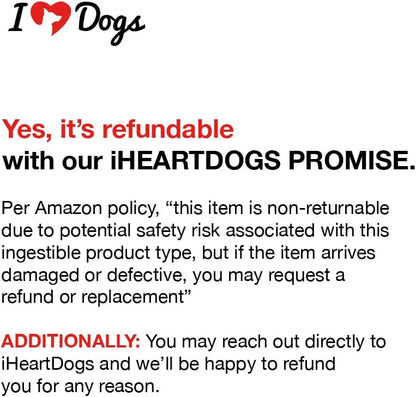 iHeartDogs Pupkin Probióticos, Prebióticos, Postbióticos y Fibra para Perros con Calabaza, Caldo de Huesos y Setas – Image 8