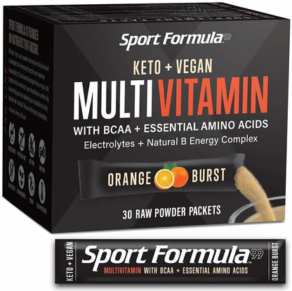 Multivitamínico Vegano Diario con BCAA y – Apoyo energético: Las vitaminas del grupo B, como la B12 – Image 1