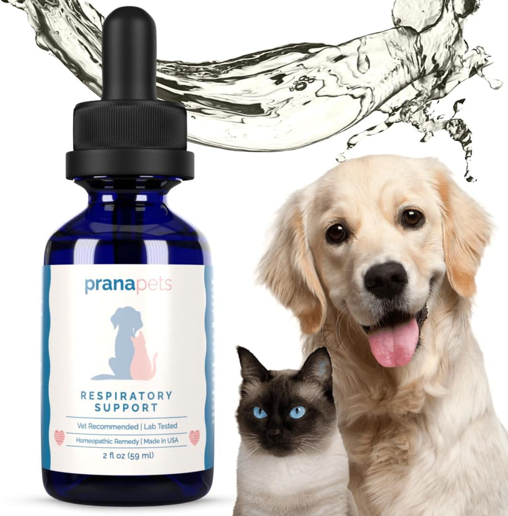 PranaPets Complemento Respiratorio para Perros y Gatos - Apoyo Natural a la Función Respiratoria