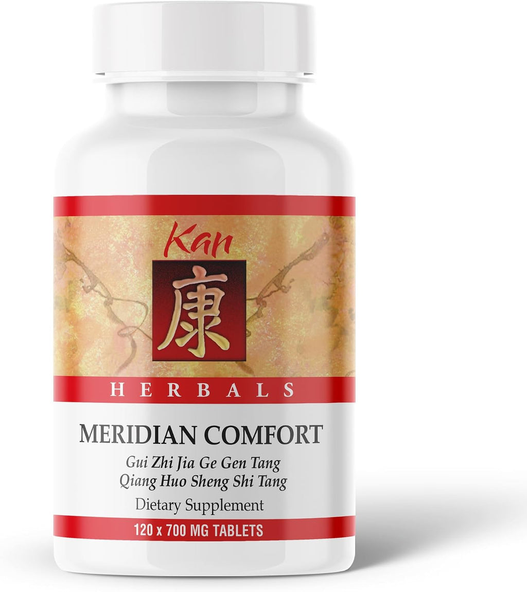 Meridian Comfort – Fórmula Herbal Tradicional China con Kudzu y Canela, 120 Comprimidos