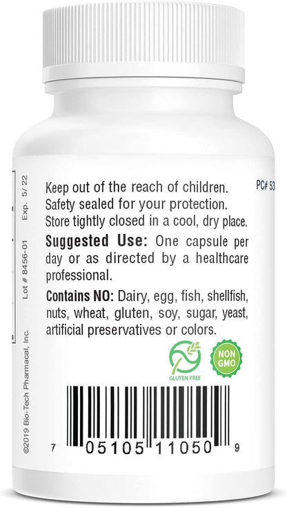 Bio-Tech Pharmacal Tri-Salts (120 g en polvo) – Calcio (317 mg): Esencial para la contracción muscular, la – Image 4