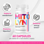 Mitolyn Pills – Suplemento Avanzado para Control de Peso con Vitaminas y Minerales Naturales, 300 Cápsulas (5 Meses)